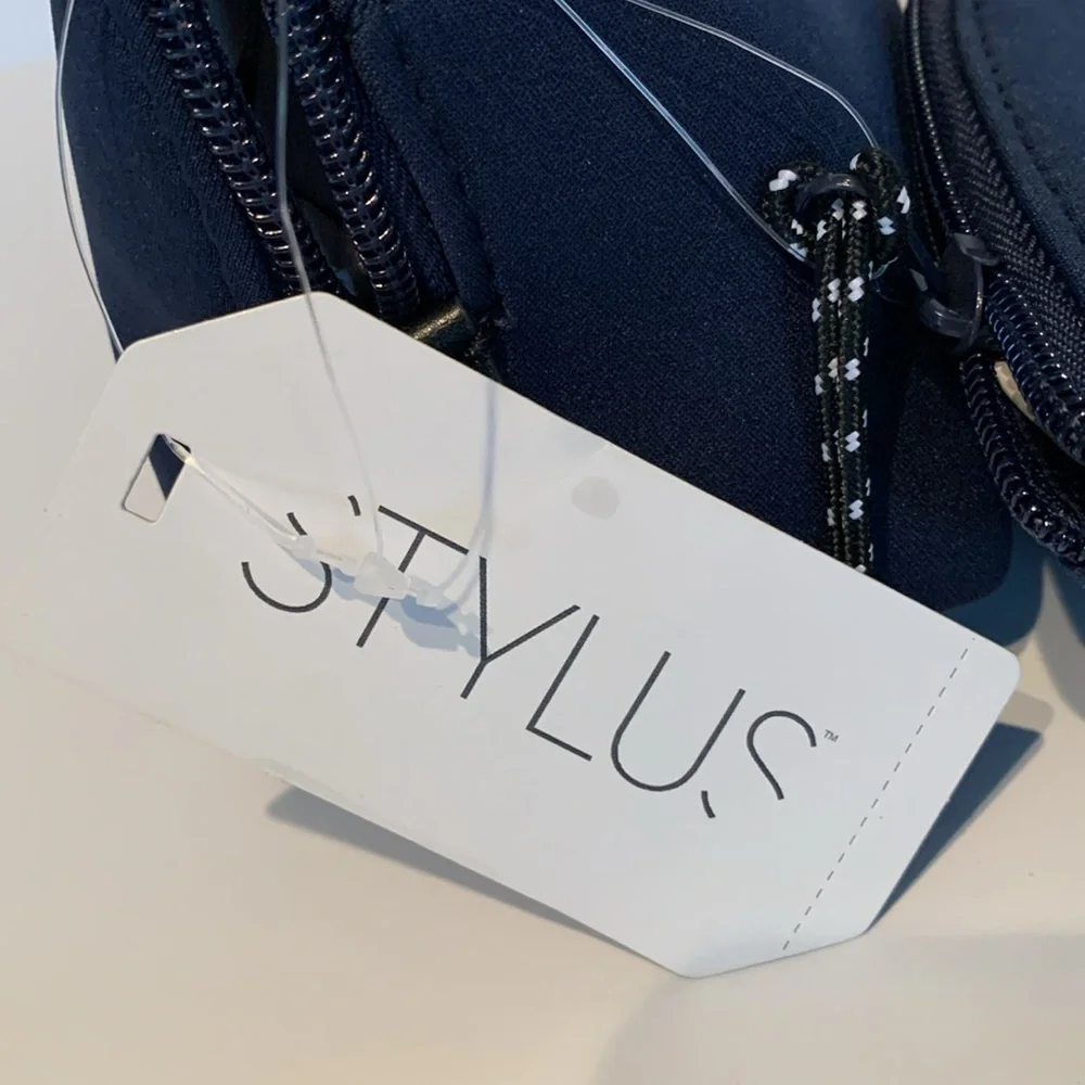 Stylus Blue 2 Piece Meadow Cosmetic Case with Removable Exterior Pouch